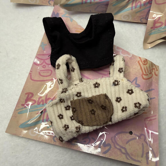 Lot of 7 Baby Three Doll Clothes Set for Mini Figures - Picture 2 of 4